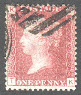 Great Britain Scott 33 Used Plate 140 - TK - Click Image to Close